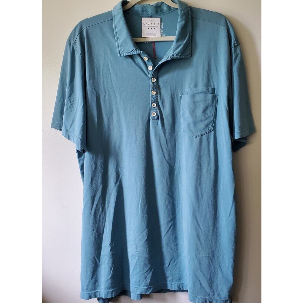 Polo Howe Creative Workforce Denim Boutique Azarria Seaglass Blue XXL Preppy
